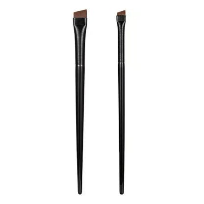 Nouveau 2 pièces/ensemble pinceau contour des sourcils pinceau eyeliner portable petit angle pinceau à sourcils outil de maquillage féminin