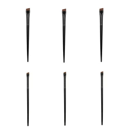 Nouveau 2 pièces/ensemble pinceau contour des sourcils pinceau eyeliner portable petit angle pinceau à sourcils outil de maquillage féminin